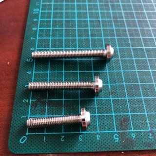 Ốc inox đầu dù Prot! - 6li3 (m6x30) - 6li4 (m6x40) - 6li5 (m6x50)
