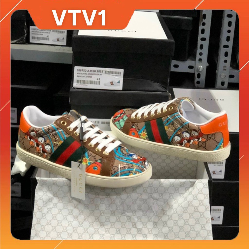 Giày GC cực hót năm 2021, họa tiết cực sắc nét mang lại sự trẻ chung phong cách dành cho nam nữ