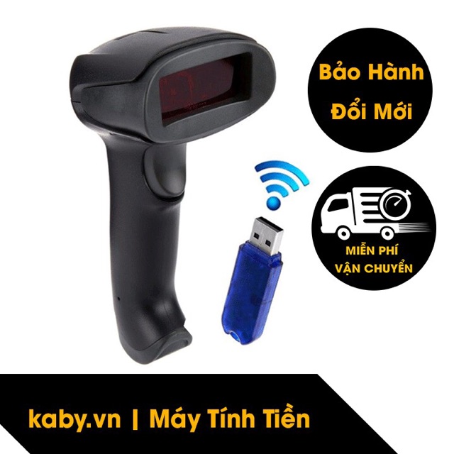 [KABYG5 giảm 5%] Máy Quét Mã Vạch Không Dây PROSCAN F2 - Đầu Đọc Mã Vạch