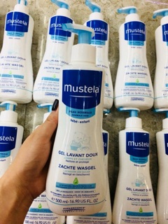 Tắm gội 2in1 Mustela 500ml Pháp