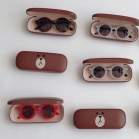 Kính mát gọng tròn phong cách Ulzzang Hàn Quốc cho trẻ em