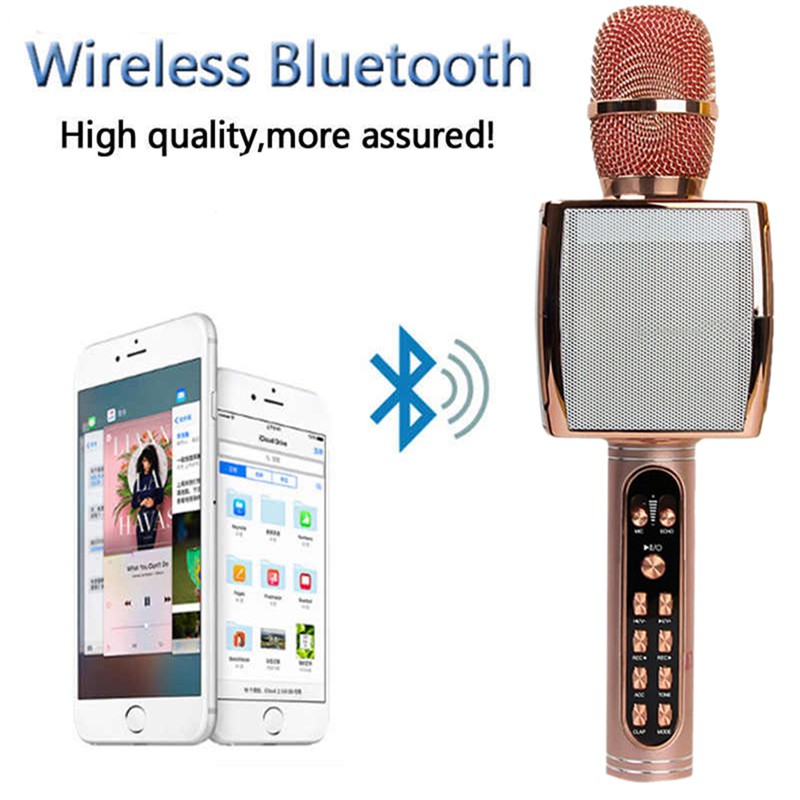 ⚡ GIÁ SỈ ⚡ MICRO BLUETOOTH KARAOKE YS91 - KẾT NỐI CỰC NHẠY - THIẾT KẾ CỔ ĐIỂN