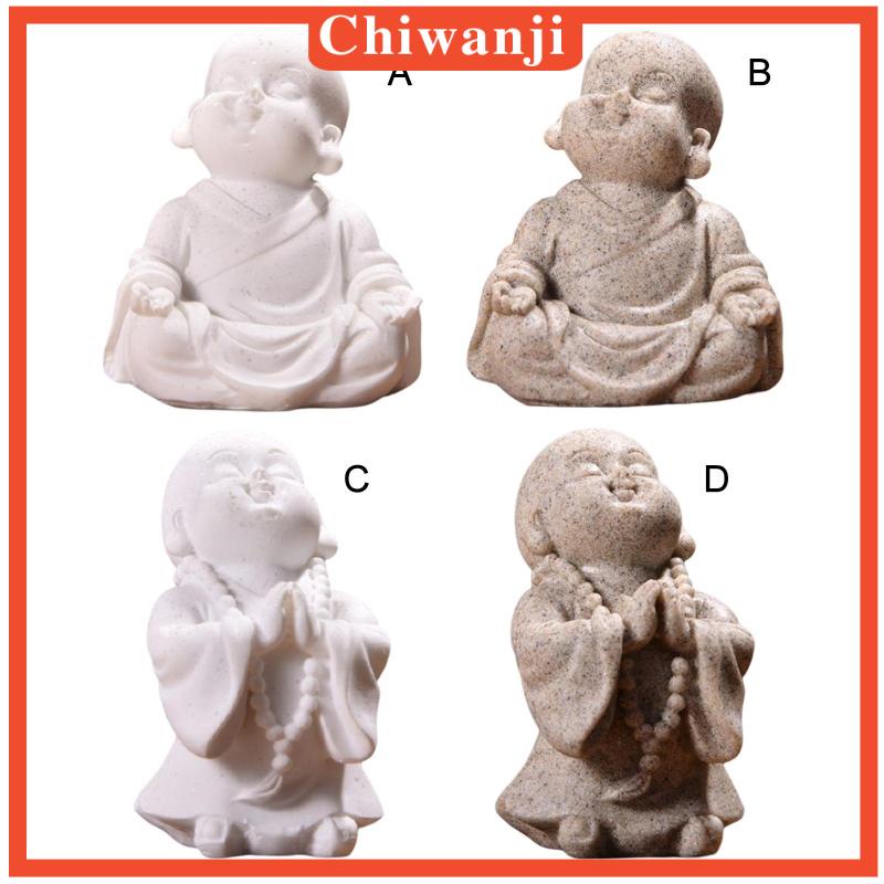 Buddha Statue Spiritual Ceramic Classic Inches Crafts for Office Garden