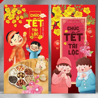 Combo 10 bao lì xì mẫu mới 2021