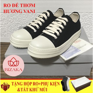 GIÀY RO cổ thấp nam nữ đế thơm hương vani(tặng hộp+phụ kiện+tất khử mùi)