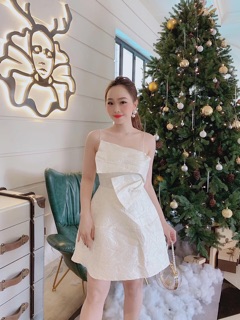 ĐẦM GẤM HAI DÂY PHỐI NƠ (KÈM HÌNH THẬT)