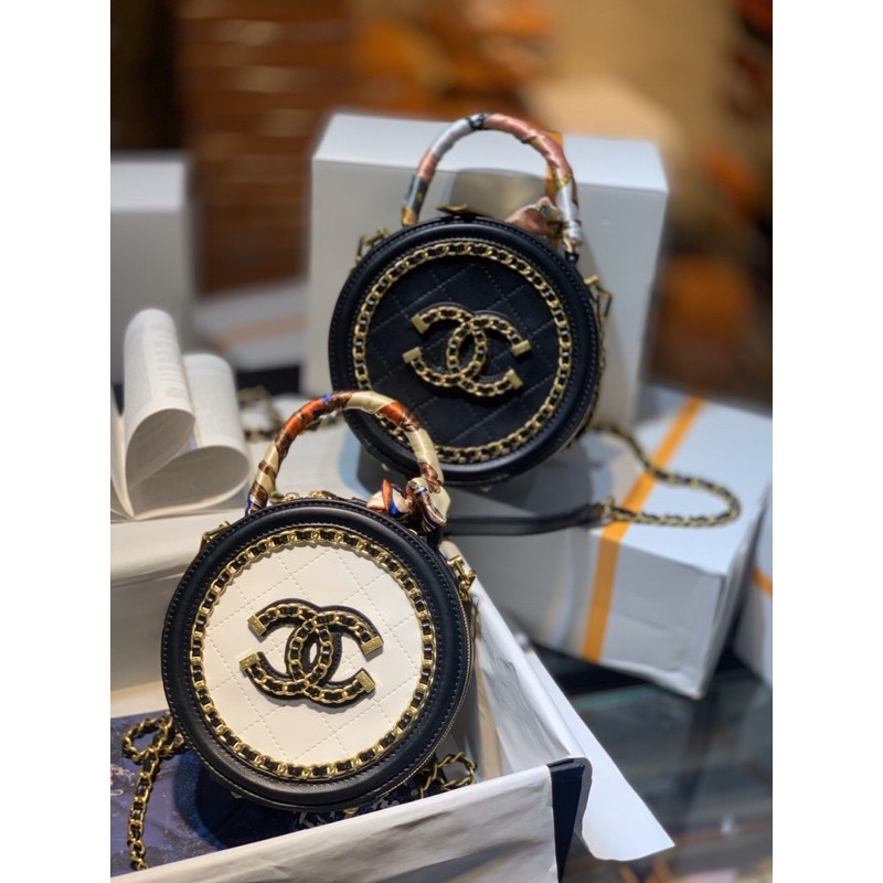 Túi cn tròn siêu xinh về 2 màu s18