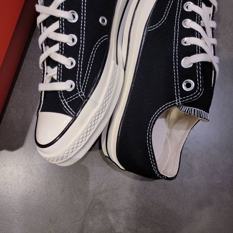 Giày Thể Thao Nam Nữ Đi Học Giá Rẻ CV 1970s, Giày Sneaker Nam Nữ Converse 1970s Đen Trắng Cổ Thấp Thời Trang