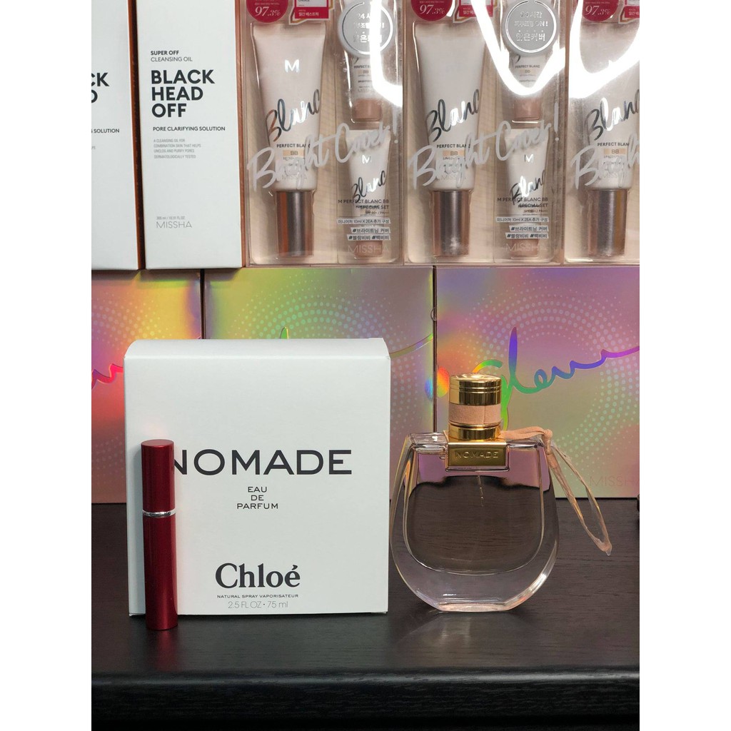 Nước hoa Chloe Nomade Eau De Parfum EDP 75ml (Tặng chai chiết nước hoa siêu xịn, đẹp)