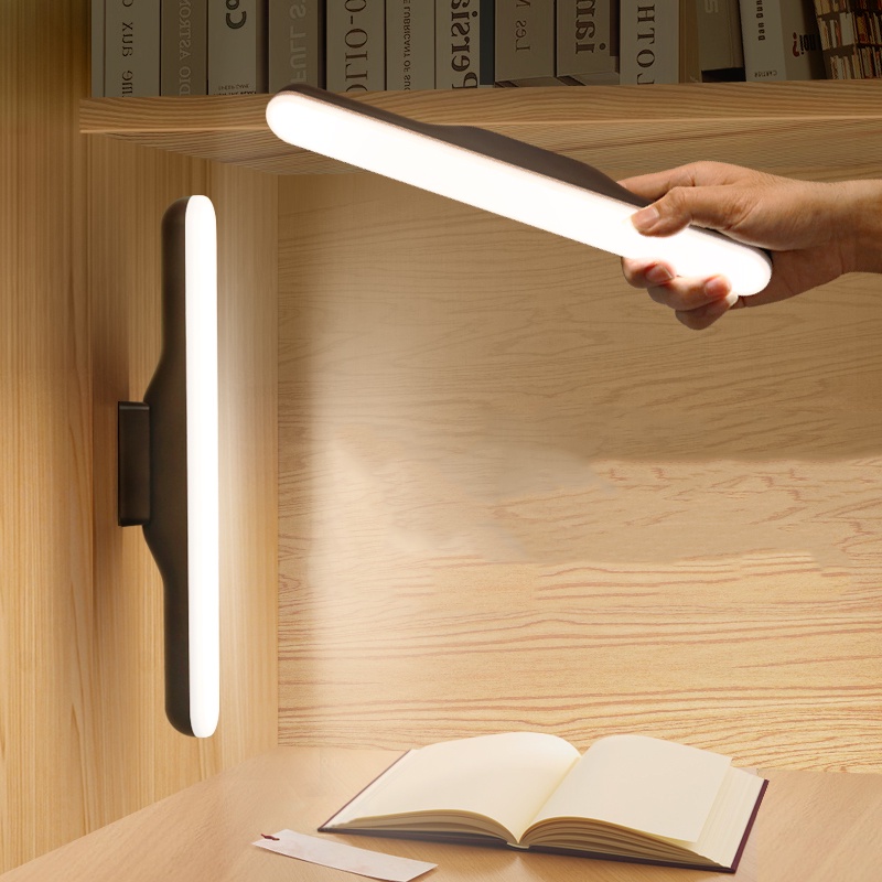 Đèn dán tường bàn trang điểm - Đèn học LED dán tường, bàn học cảm ứng, sạc tích điện dán tủ sách, phòng ngủ, cầu thang