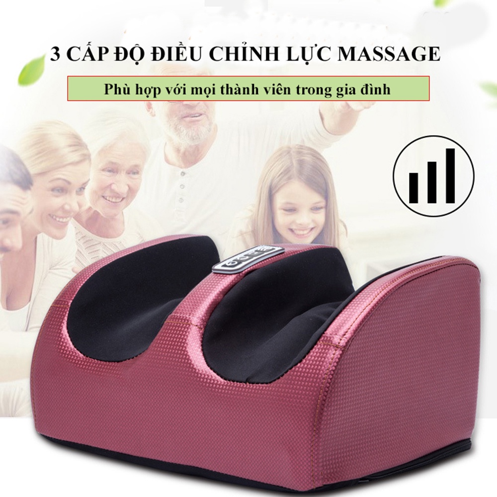 Máy massage bàn chân, xoa bóp bấm huyệt thư giãn thoải mái, bảo hành 2 năm, lỗi đổi mới trong vòng 7 ngày đầu