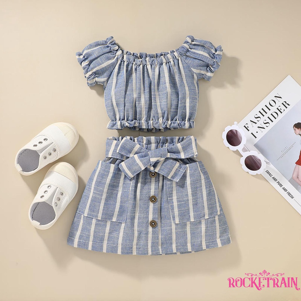Set Đồ 2 Chi Tiết Thời Trang Xinh Xắn Cho Bé Từ 1-5 Tuổi