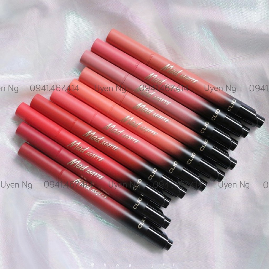 [Chính Hãng] Son Nước Dạng Bấm Clio Mad Matte Stain Tint 2g | BigBuy360 - bigbuy360.vn