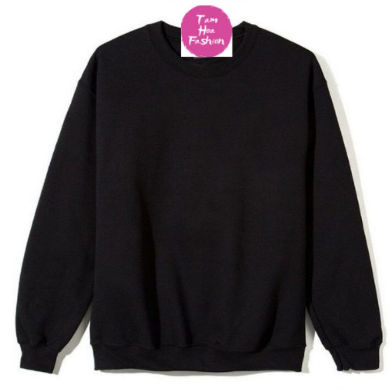 Áo sweater nỉ thu đông, đẹp, mềm mịn dày dặn form rộng phong cách unisex | BigBuy360 - bigbuy360.vn