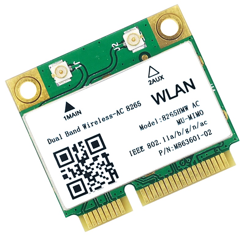 Thẻ mạng wifi mini cho Intel 8260 HMW 8260 Intel 8260 8260 AC 8265 AC PCIe | BigBuy360 - bigbuy360.vn