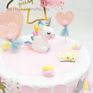 Phụ Kiện Trang Trí Bánh Kem Hình Kỳ Lân Baihui Zhu