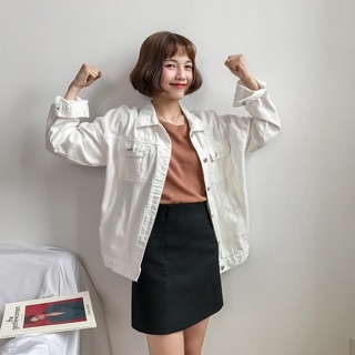 Jacket denim kaki nhiều màu