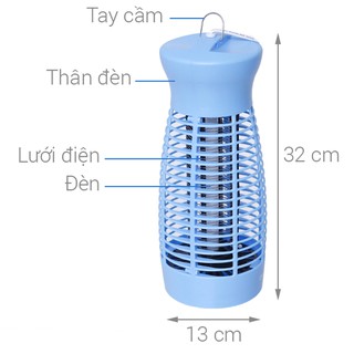 Đèn bắt muỗi, diệt côn trùng đa năng Comet CM069