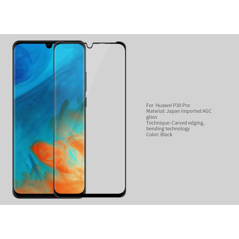 Kính cường lực Full màn NILLKIN 3D CP+ Max Huawei P30 Pro - Huco Việt Nam