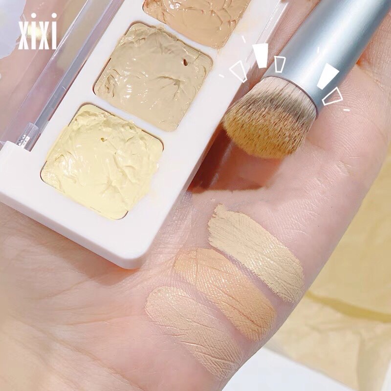Bảng che khuyết điểm 5 màu XIXI mỏng nhẹ tự nhiên Natural Beauty 5 Color Concealer Palette XIXI31