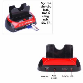 Đầu đọc ổ cứng Dock  HDD all in one