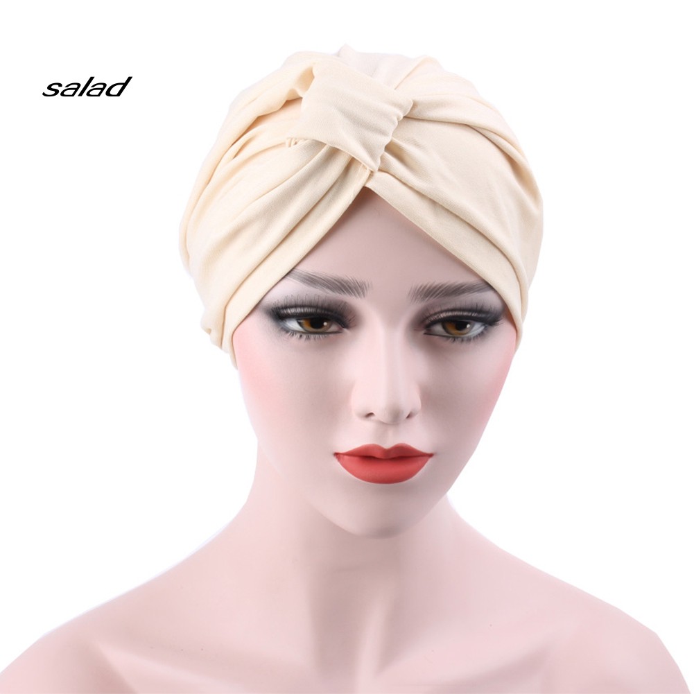 Mũ Trùm Đầu Co Giãn Mềm Mại Phong Cách Ấn Độ Thời Trang Cho Nữ