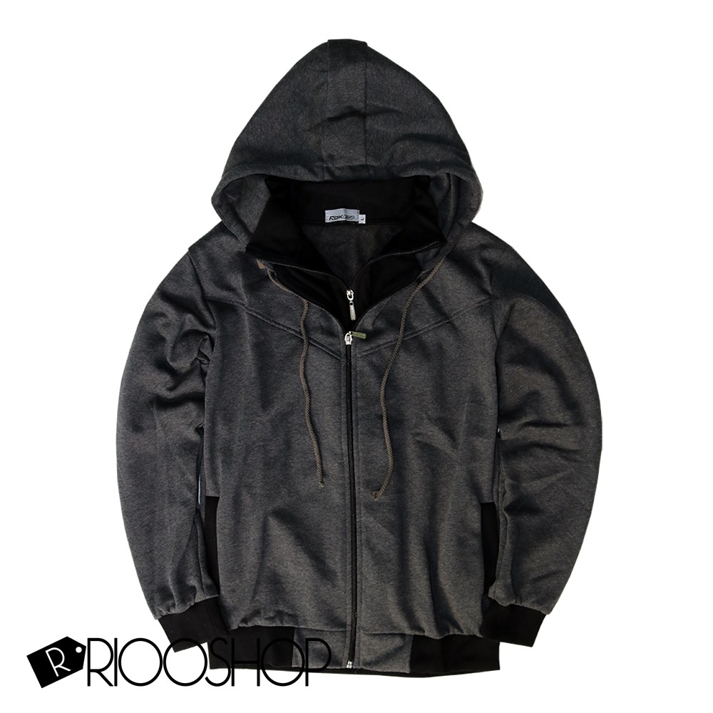 Áo khoác nỉ hai lớp cao cấp phong cách đẹp