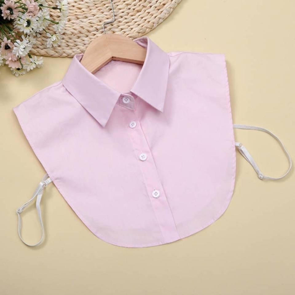 Cổ Áo Sơ Mi Giả Bằng cotton Thời Trang Cho Bé
