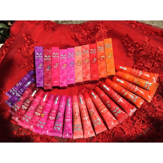 Combo 3 son xăm môi Hàn Quốc chính hãng Berisom Chu My Lip Tint Pack  #3 tông màu bất kỳ | BigBuy360 - bigbuy360.vn