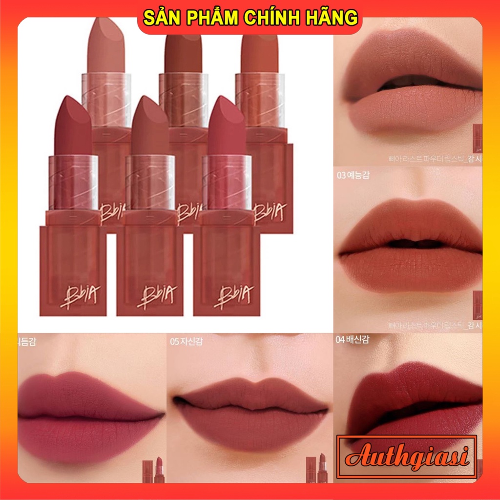 Son Thỏi Lì BBIA Last Powder Lipstick Vỏ Đỏ mềm mịn lâu trôi