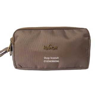Ví cầm tay 3 ngăn Kipling size Trung