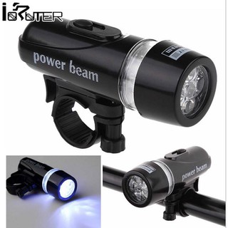 Bộ đèn pin gắn xe đạp 5 led wj-101 -dc2559