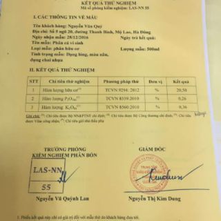 1kg Phân cá vi sinh