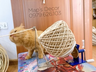 Sợi dệt cotton làm macrame 1kg
