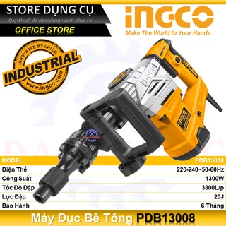 1300w máy đục bê tông ingco pdb13008