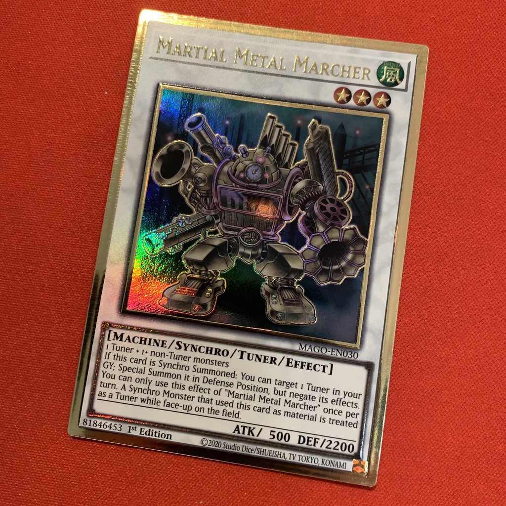 EN]Thẻ Bài Yugioh Chính Hãng] Martial Metal Marcher