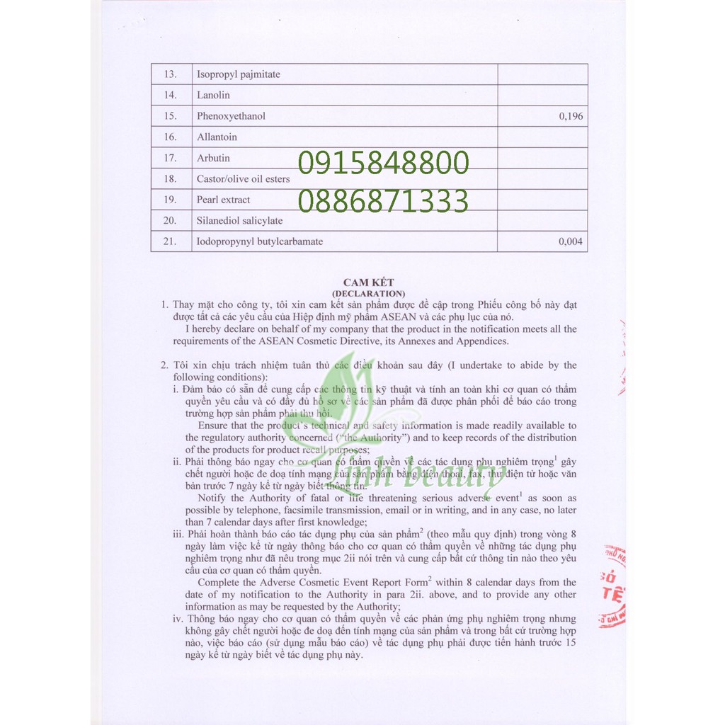 KEM NGHỆ THORAKAO THORAKAO 7G | BigBuy360 - bigbuy360.vn