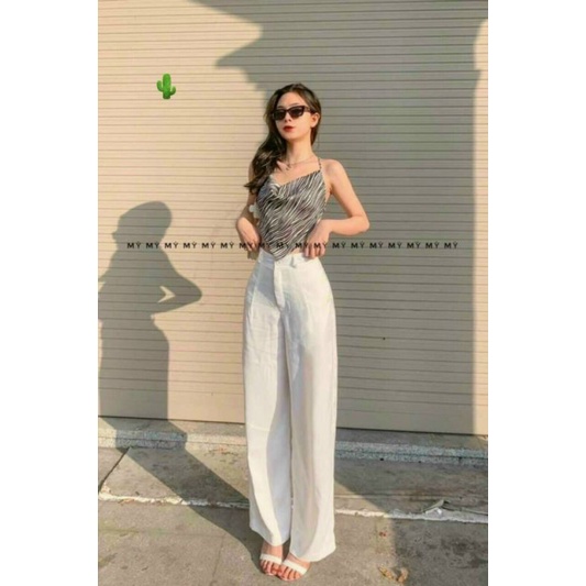 Áo yếm cột nơ sau lưng có mút