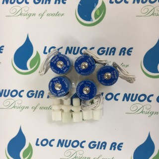 Van điện từ 24v - Combo 5 van điện từ 24v tặng kèm cút - van điện từ máy lọc nước - VTx5