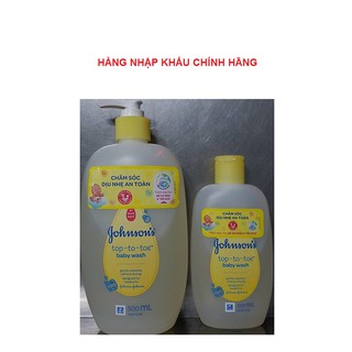 Sữa tắm gội cho bé johnson's baby 200ml - 500ml