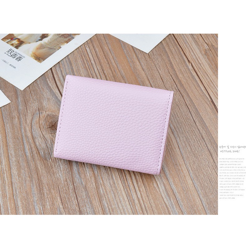 Ví nữ mini cầm tay, ví nữ gập 3 thời trang Hana mini MANYIDI