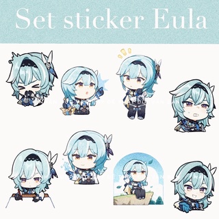 Set sticker nhân vật eula genshin impact