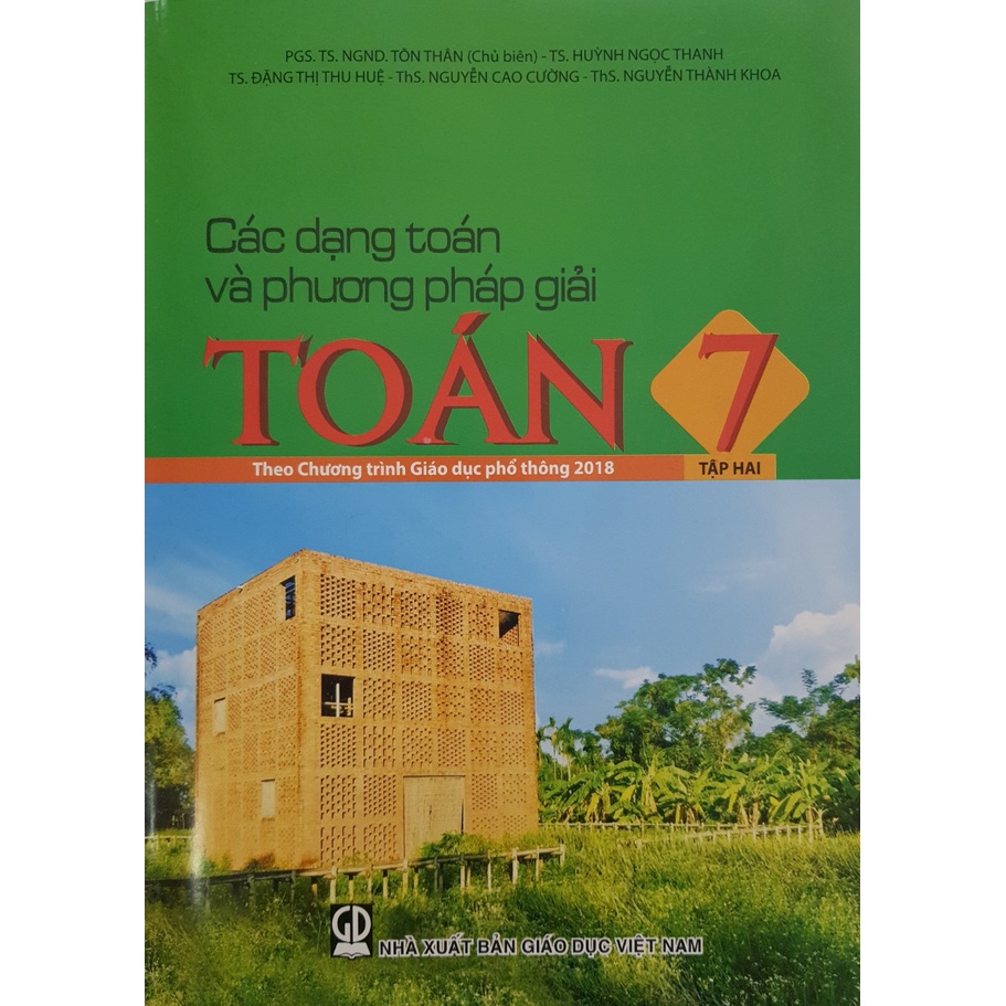 Sách - Các dạng Toán và phương pháp giải Toán 7 (Hai tập)