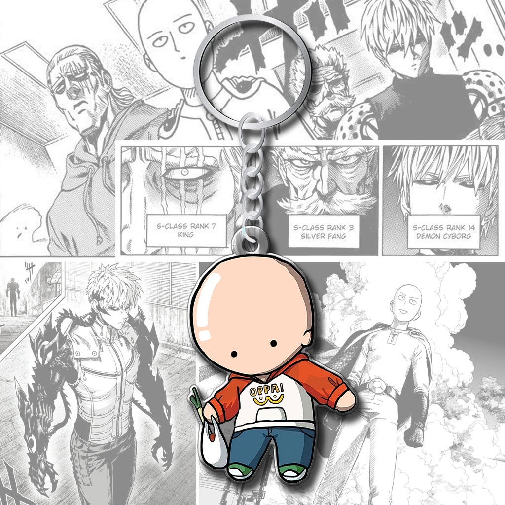 Móc khóa chibi anime One Punch Man