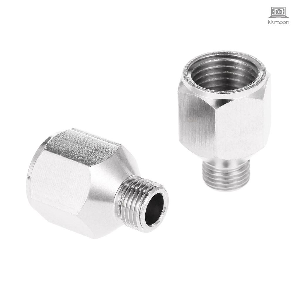 Set 2 đầu gắn tiếp hợp nối súng phun sơn G1/8" BSP ren ngoài và G1/4" BSP ren trong cho máy nén khí