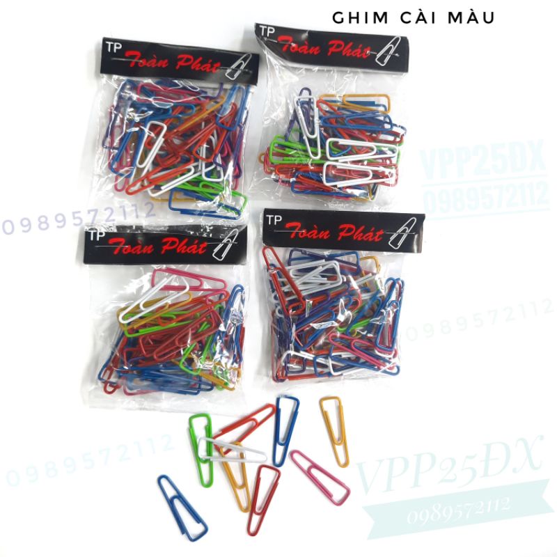 Ghim cài giấy-ghim cài màu tam giác