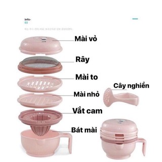 BỘ DỤNG CỤ CHẾ BIẾN ĐỒ ĂN DẶM AAG