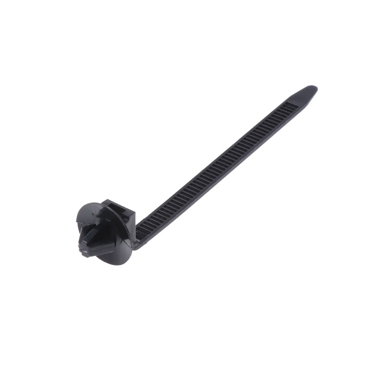 Bộ 50 kẹp cố định dây cáp màu đen cho xe hơi