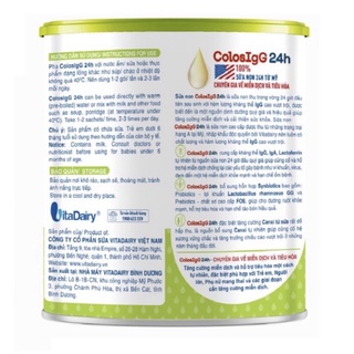 [CHÍNH HÃNG CÓ MÃ TÍCH ĐIỂM] Sữa non ColosIgG 24h 90G (60 gói x 1.5g) [Colosbaby]