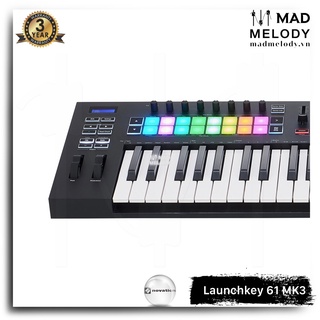 Novation Launchkey 61 MK3 USB MIDI Controller [đàn soạn nhạc 61 phím Launchkey thế hệ 3 mới nhất, NEW - chính hãng]